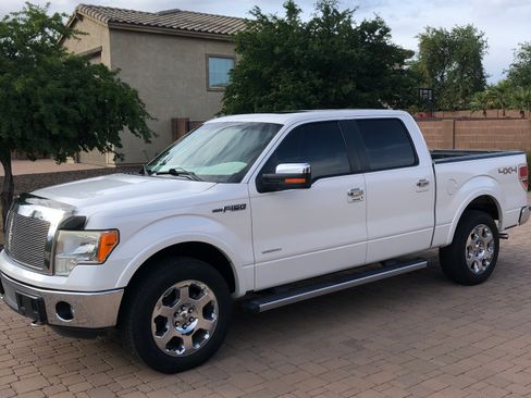 Used 2012 Ford F150 Lariat w/ Lariat Chrome Pkg image 1