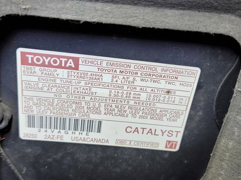 Used 2003 Toyota Camry LE image 15