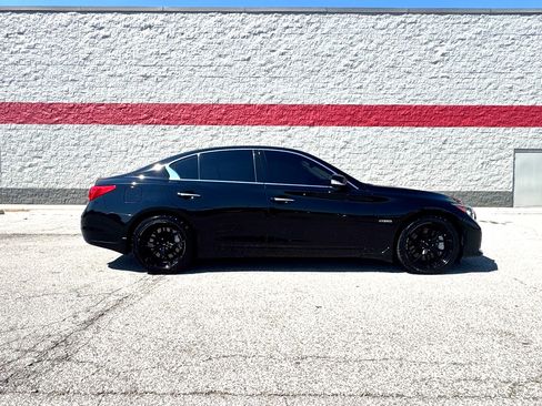 Used 2014 INFINITI Q50 Hybrid AWD w/ Deluxe Technology Package image 2
