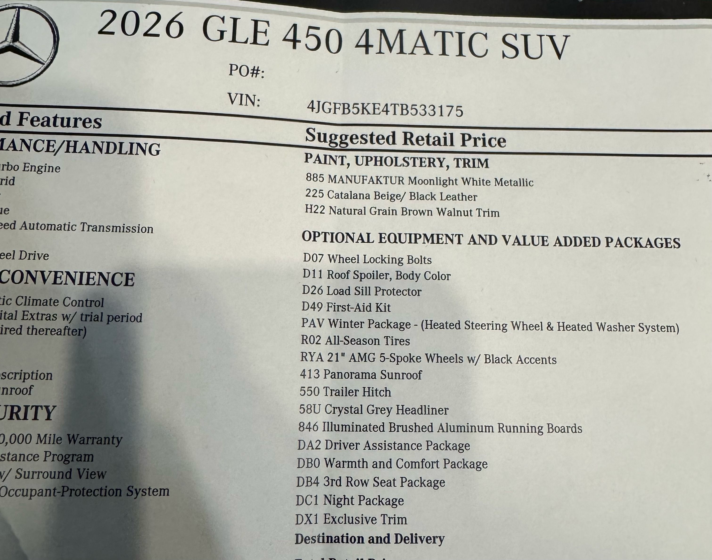 Used 2026 Mercedes-Benz GLE 450 4MATIC image 32