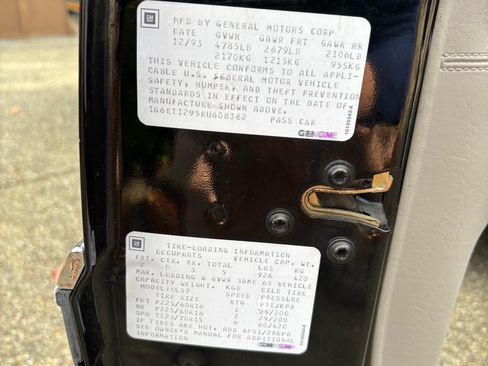 Used 1994 Cadillac Eldorado Touring image 14