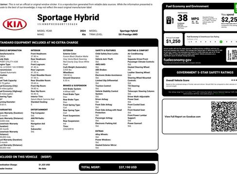Used 2024 Kia Sportage SX Prestige image 17