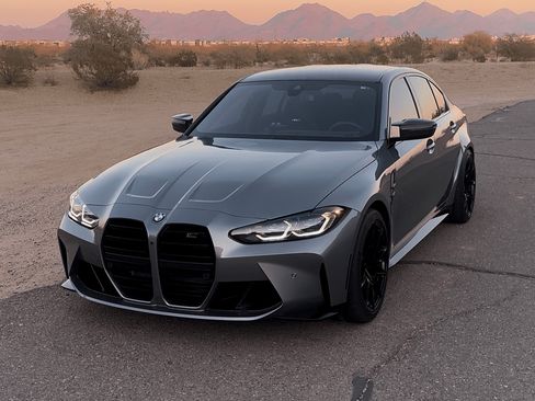 Used 2023 BMW M3 Competition w/ M Carbon Exterior Package image 2