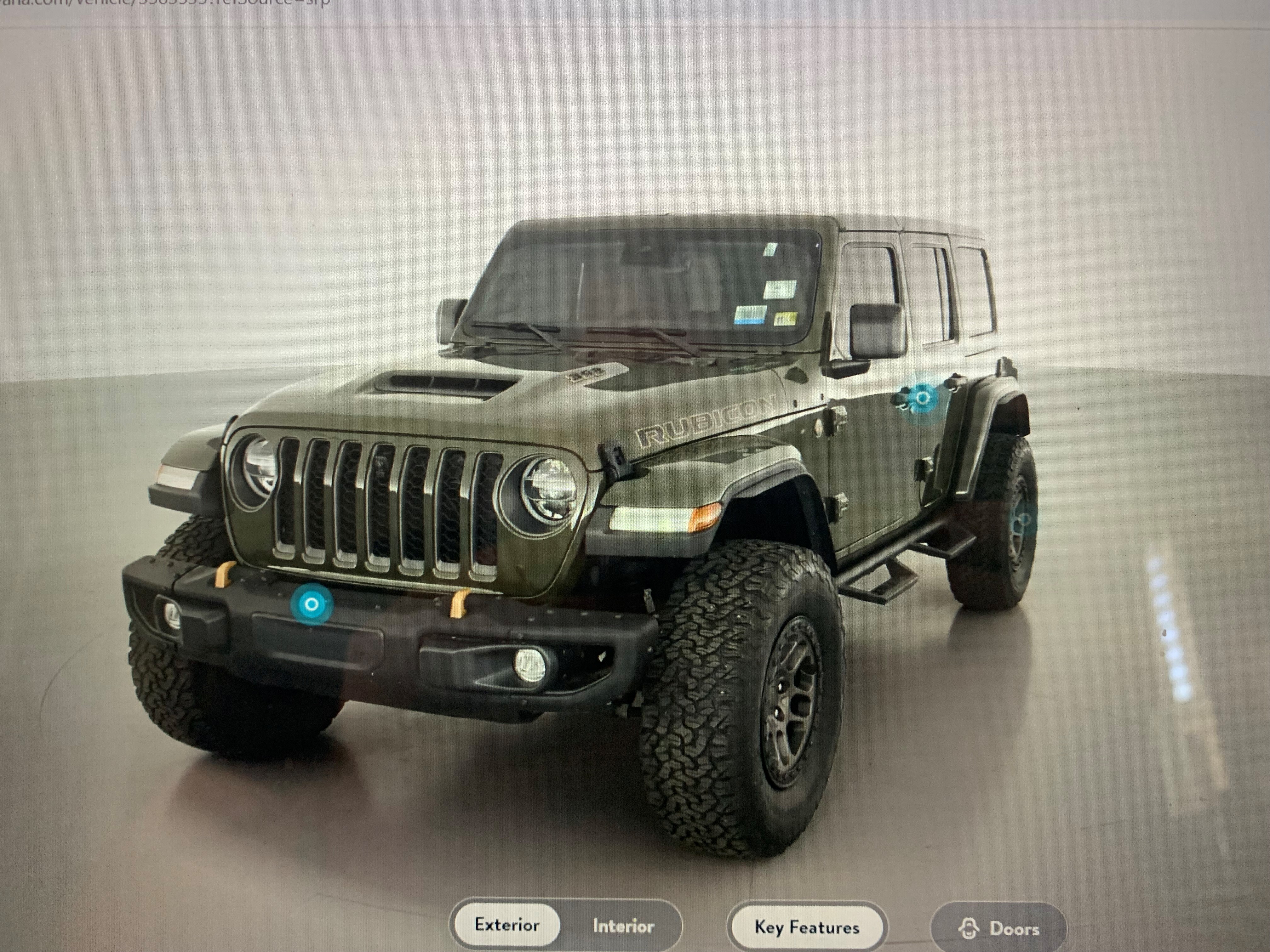 Used 2022 Jeep Wrangler Unlimited Rubicon w/ Xtreme Recon 35" Tire Package AWD/4WD image 4