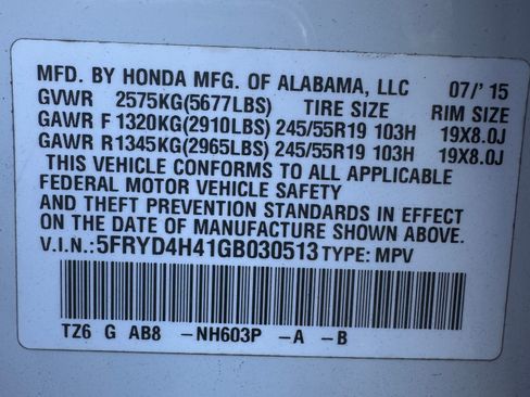 Used 2016 Acura MDX SH-AWD w/ Technology Package image 15