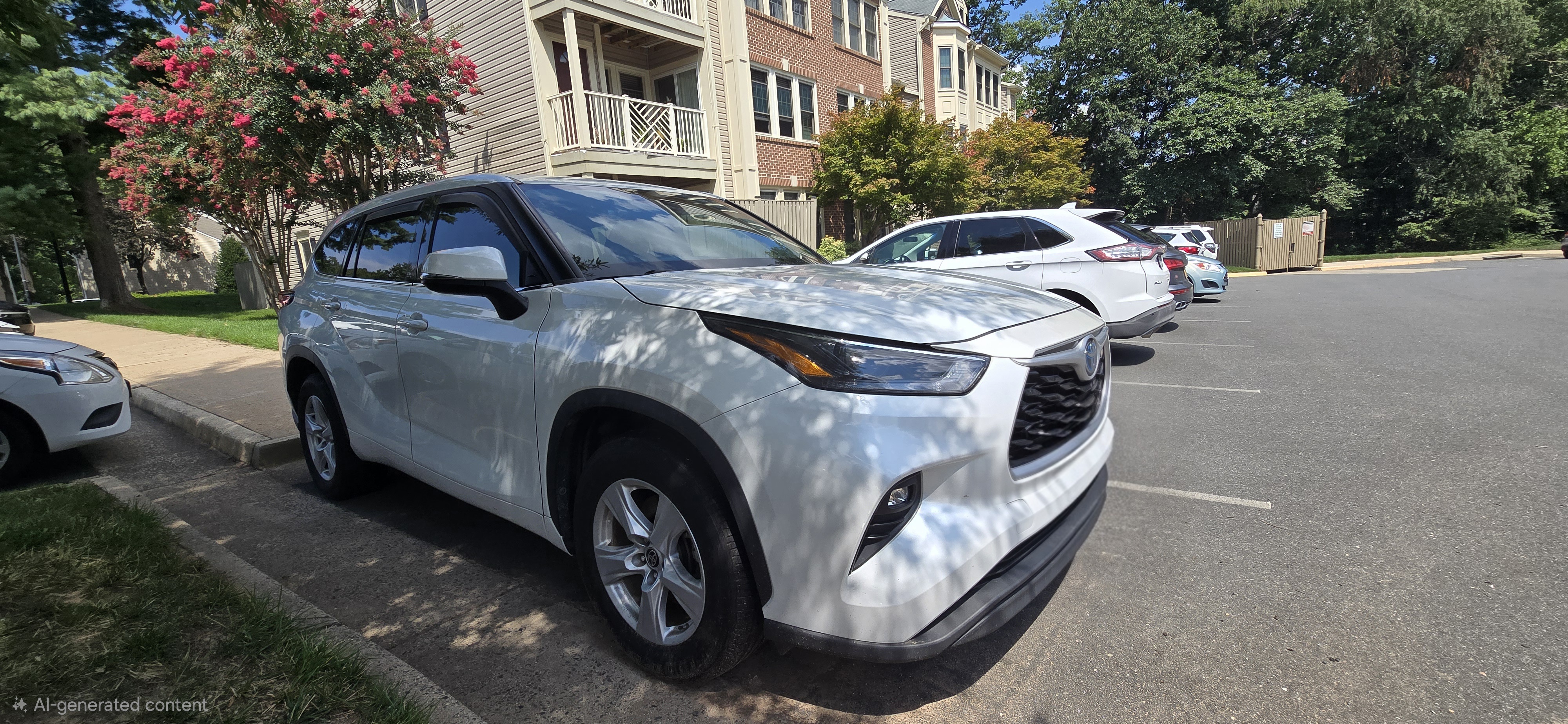 Used 2022 Toyota Highlander LE FWD image 4