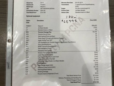 Used 2019 Porsche Macan S AWD/4WD image 11