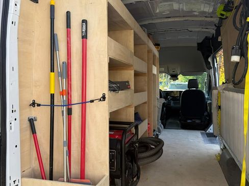 Used 2023 Ford Transit 250 High Roof Extended Length Van w/ Load Area Protection Package image 9