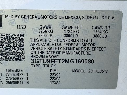 Used 2021 GMC Sierra 1500 Denali w/ Denali Ultimate Package image 8