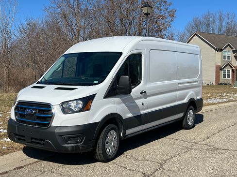 Used 2023 Ford E-Transit Medium Roof w/ Load Area Protection Package RWD image 1