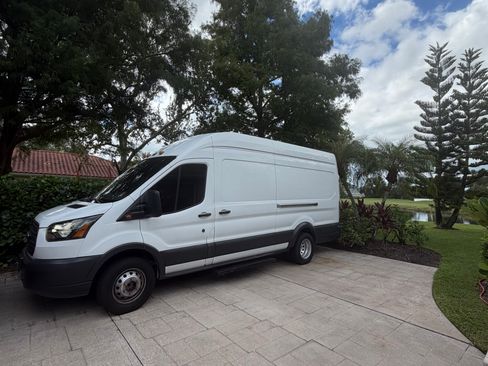 Used 2017 Ford Transit 350 148 High Roof DRW image 9