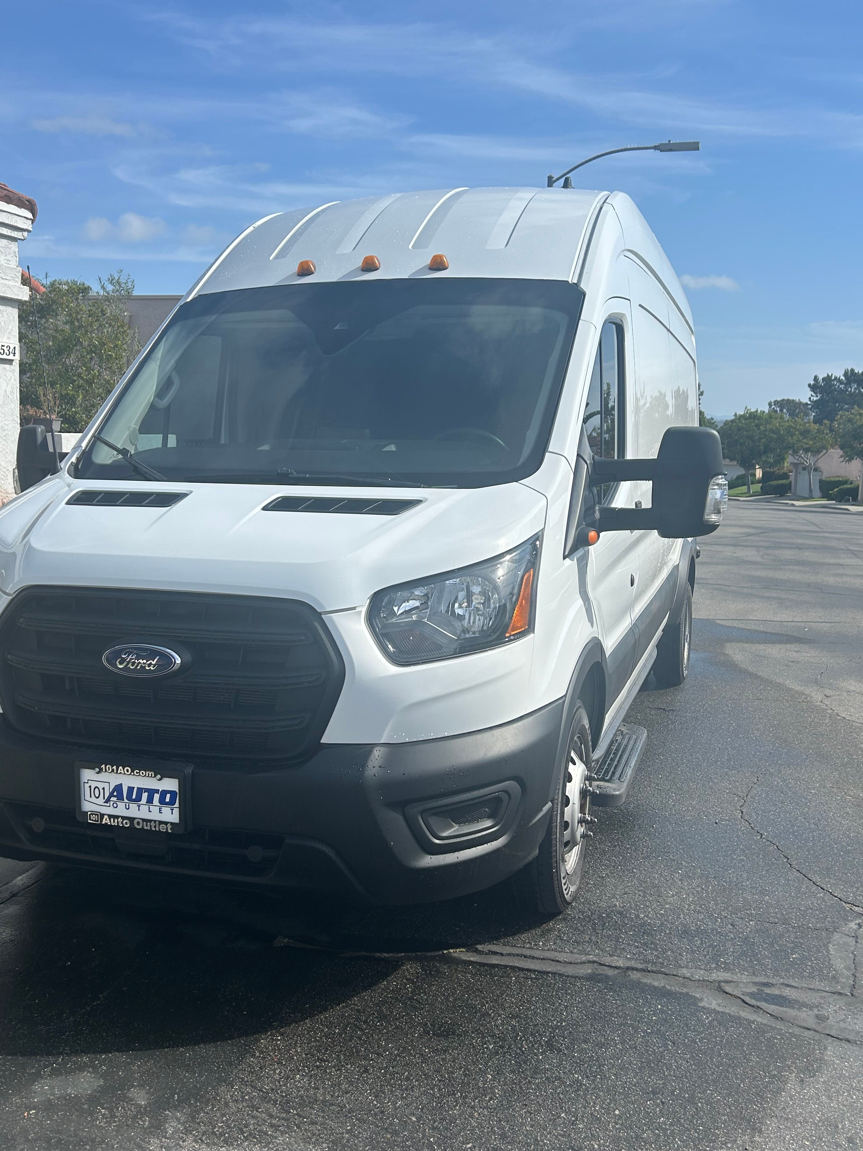 Used 2020 Ford Transit 350 148 High Roof Extended DRW RWD image 1