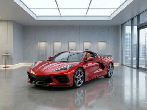 Used 2022 Chevrolet Corvette Stingray Coupe 2D w/ Body-Color Dual Roof Package image 4