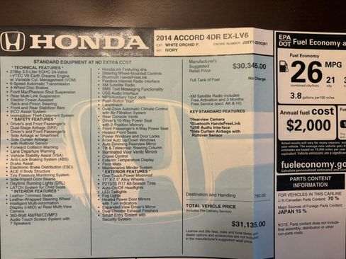 Used 2014 Honda Accord EX-L image 12