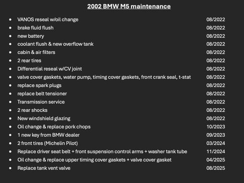 Used 2002 BMW M5 image 31