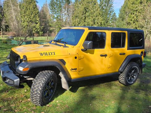 Used 2021 Jeep Wrangler Unlimited Sport image 1