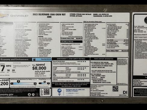 Used 2023 Chevrolet Silverado 1500 RST w/ All Star Edition Plus AWD/4WD image 29