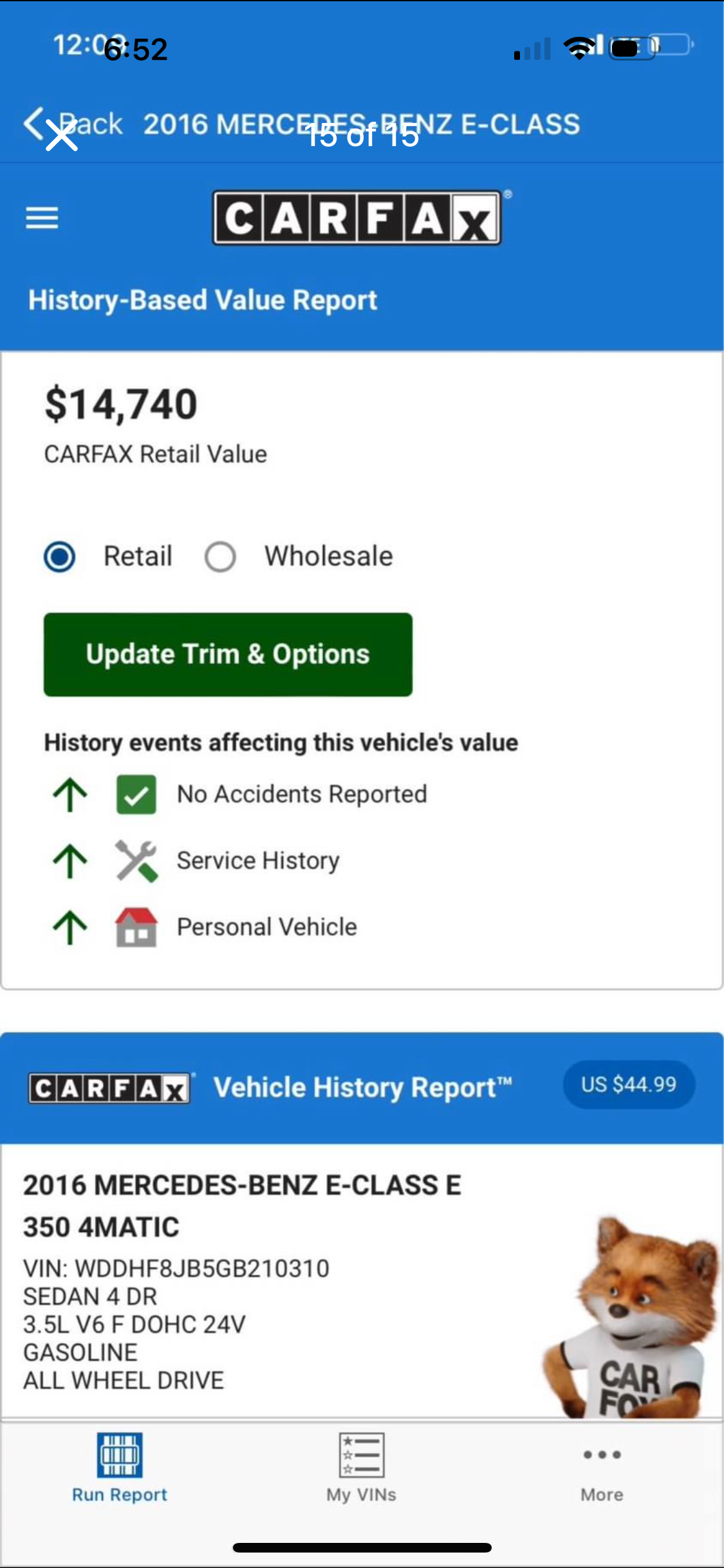 Used 2016 Mercedes-Benz E 350 4MATIC Sedan image 17