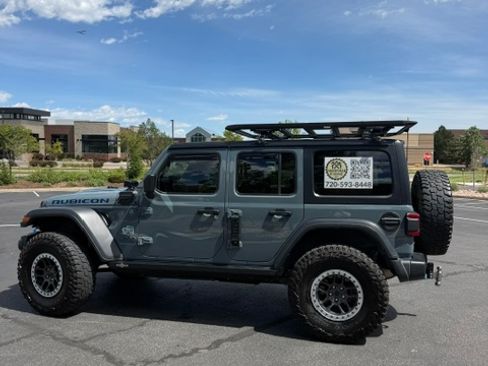 Used 2024 Jeep Wrangler Unlimited Rubicon 4xe w/ Technology Group AWD/4WD image 1
