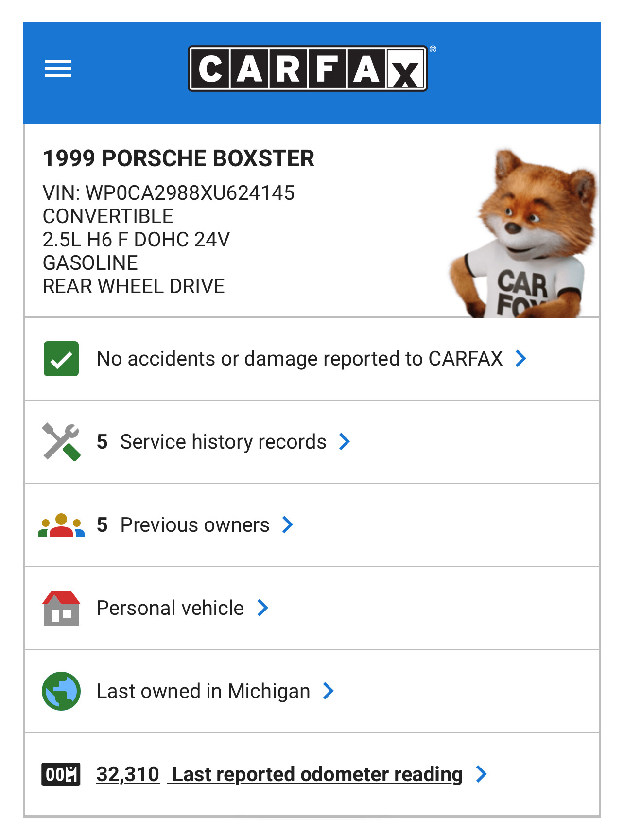 Used 1999 Porsche Boxster RWD image 15