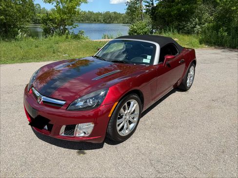 Used 2009 Saturn Sky Red Line Ruby Red RWD image 1