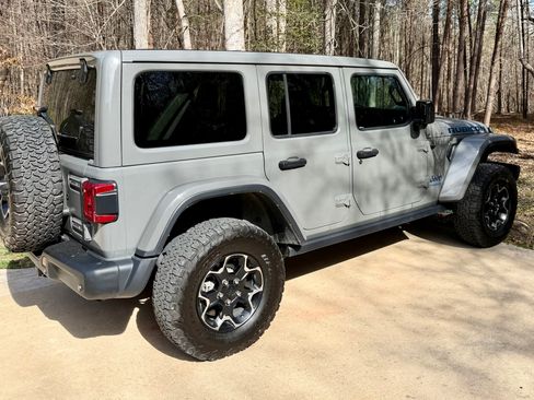 Used 2021 Jeep Wrangler Unlimited Rubicon 4xe w/ Steel Bumper Group image 8