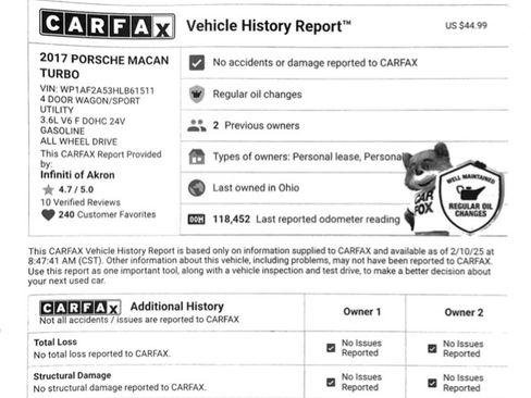 Used 2017 Porsche Macan Turbo image 7