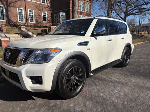 Used 2018 Nissan Armada Platinum w/ Captain Seat Package image 2