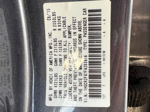 Used 2015 Honda Accord EX-L image 15