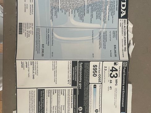 Used 2021 Honda Accord Touring image 6