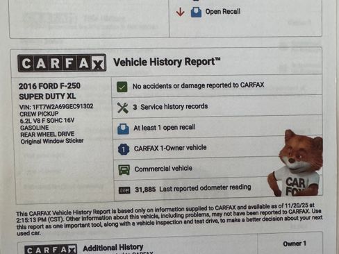 Used 2016 Ford F250 XL w/ XL Value Package image 15