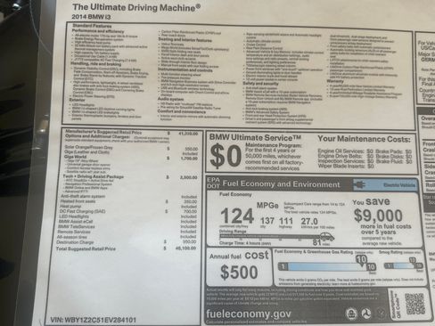 Used 2014 BMW i3 image 16
