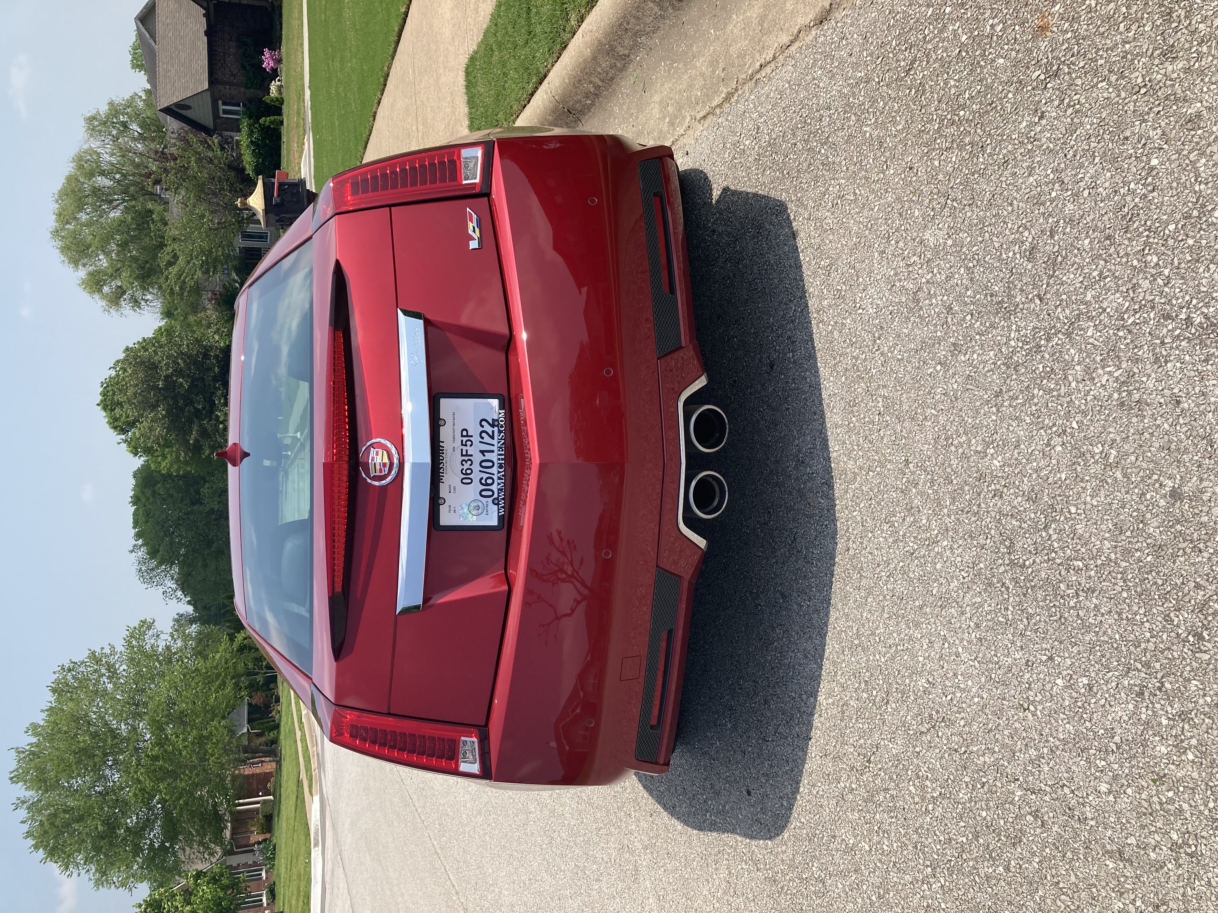 Used 2011 Cadillac CTS V w/ Wood Trim Package RWD image 22