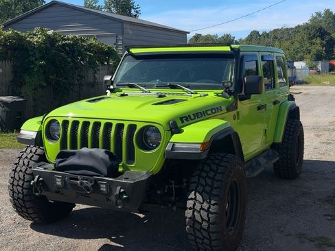 Used 2021 Jeep Wrangler Unlimited Rubicon w/ Xtreme Recon 35" Tire Package AWD/4WD image 5