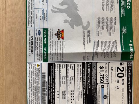 Used 2022 Ford Bronco Outer Banks image 10