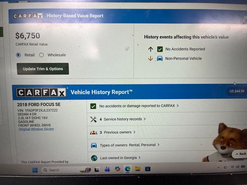 Used 2018 Ford Focus SE image 12