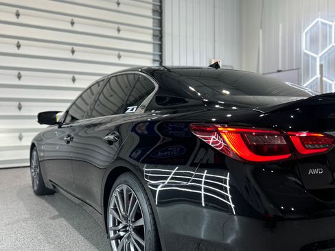 Used 2018 INFINITI Q50 Red Sport 400 w/ Proactive Package image 2