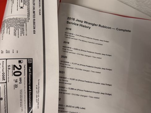 Used 2018 Jeep Wrangler Unlimited Rubicon image 13
