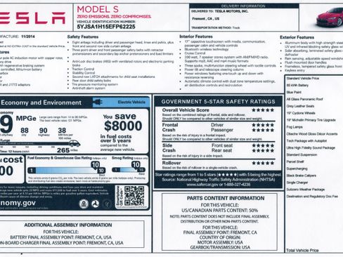 Used 2014 Tesla Model S image 14