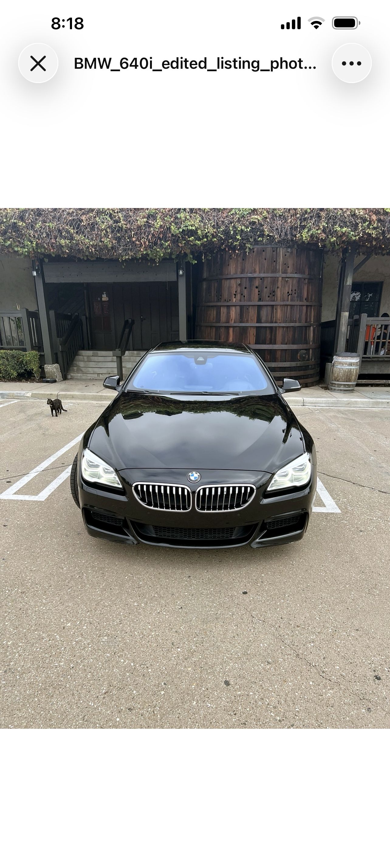 Used 2017 BMW 640i Gran Coupe RWD image 2