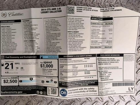 Used 2014 Cadillac CTS Luxury image 13