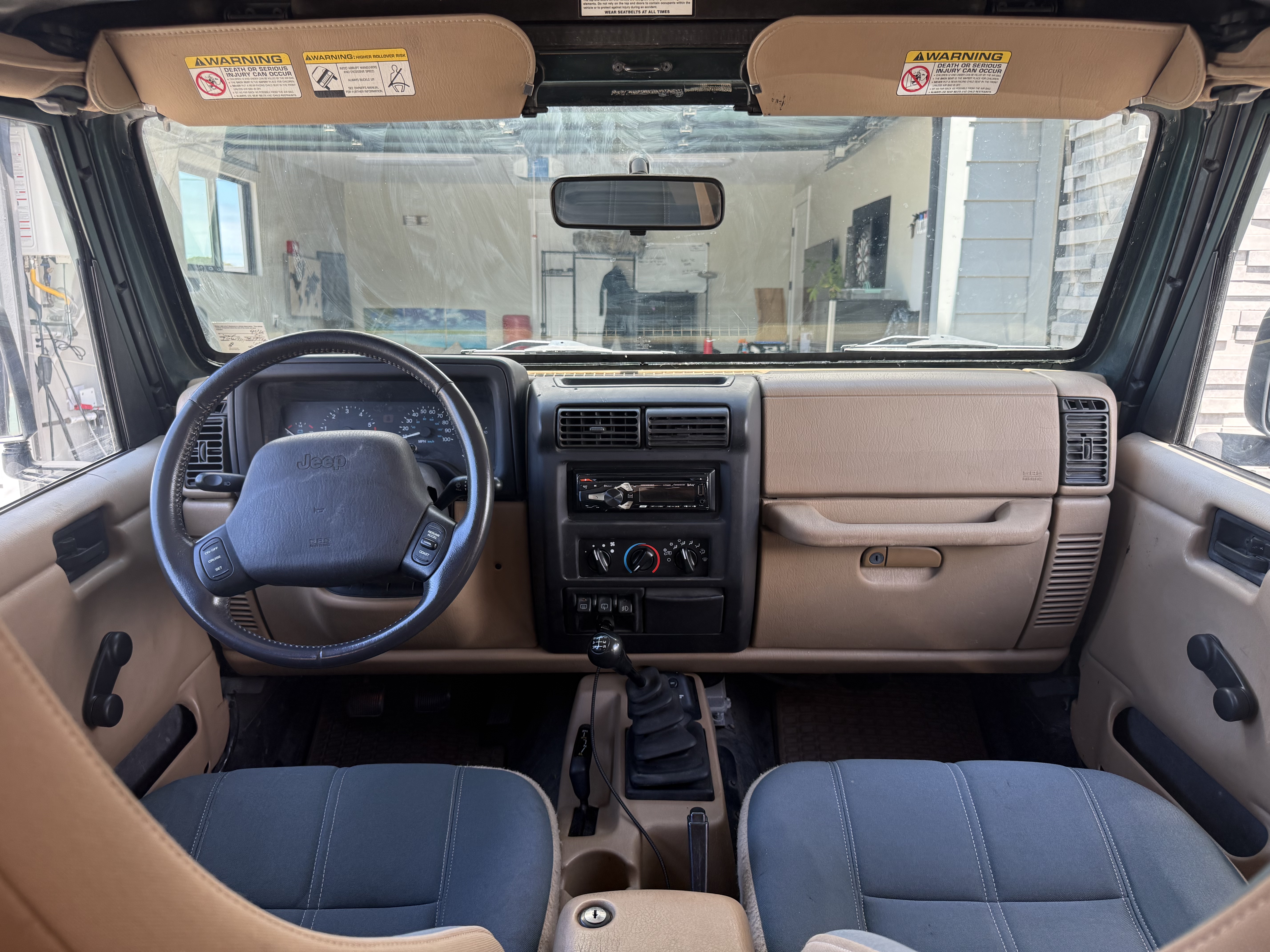 Used 2000 Jeep Wrangler Sahara AWD/4WD image 10