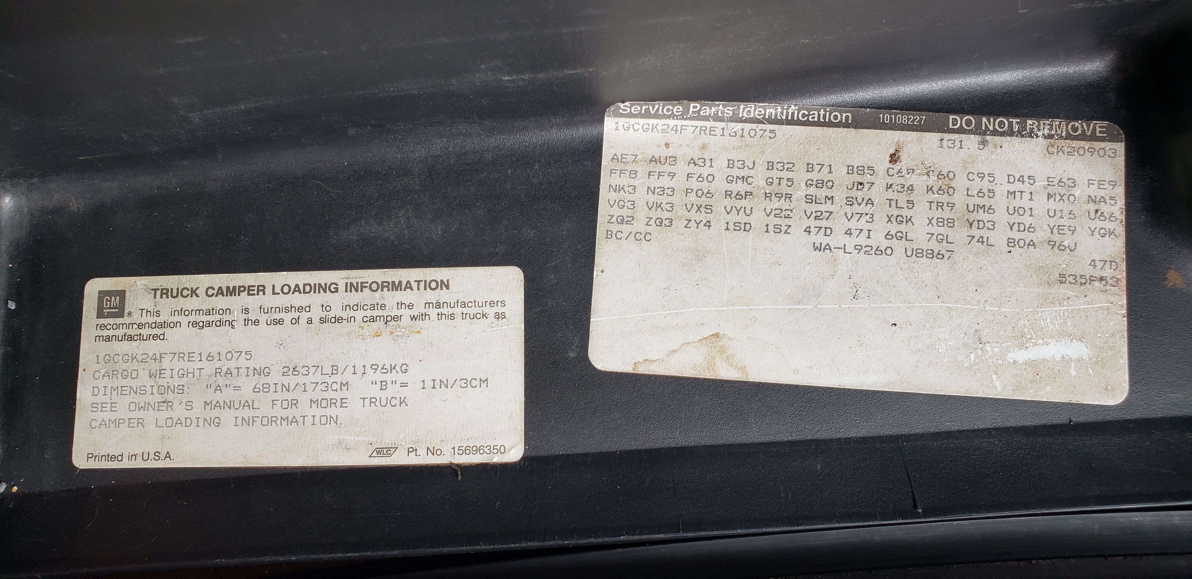 Used 1994 Chevrolet Silverado 2500 4x4 Regular Cab image 15