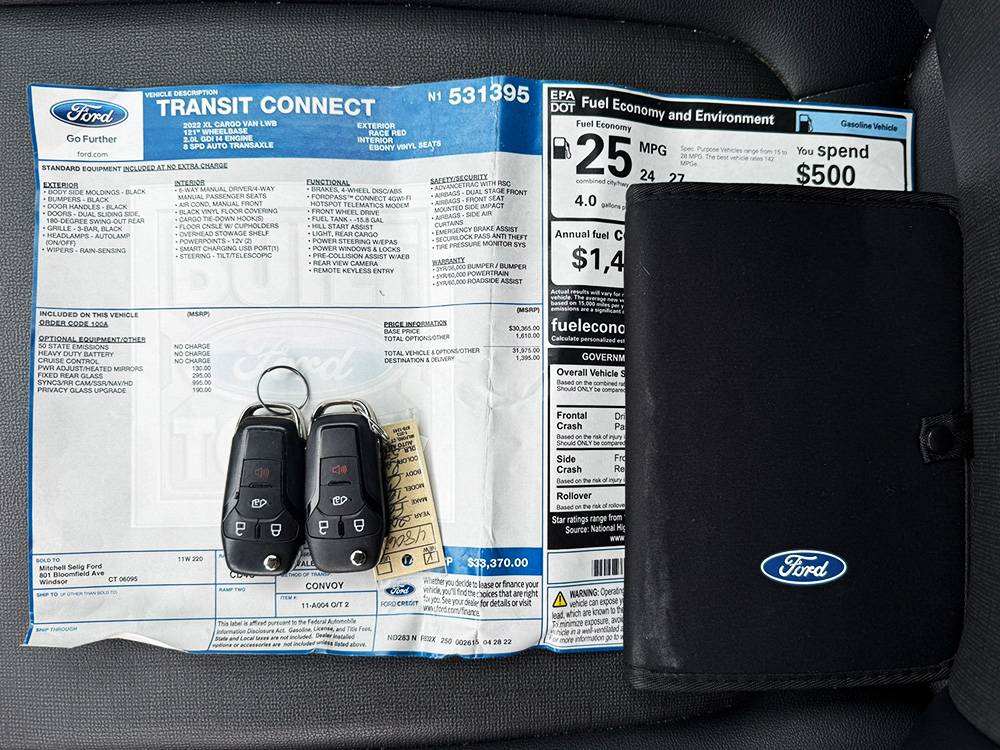 Used 2022 Ford Transit Connect XL FWD image 26