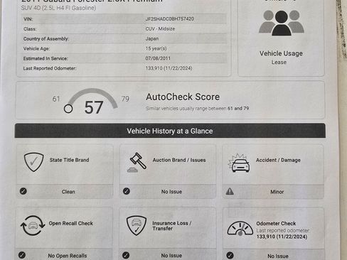 Used 2011 Subaru Forester 2.5X Premium AWD/4WD image 13