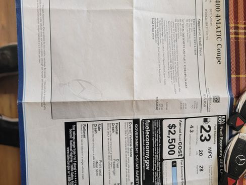 Used 2015 Mercedes-Benz E 400 E 400 4MATIC Coupe 2D image 12