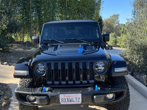 Used 2021 Jeep Wrangler Unlimited Rubicon 4xe w/ Steel Bumper Group image 5