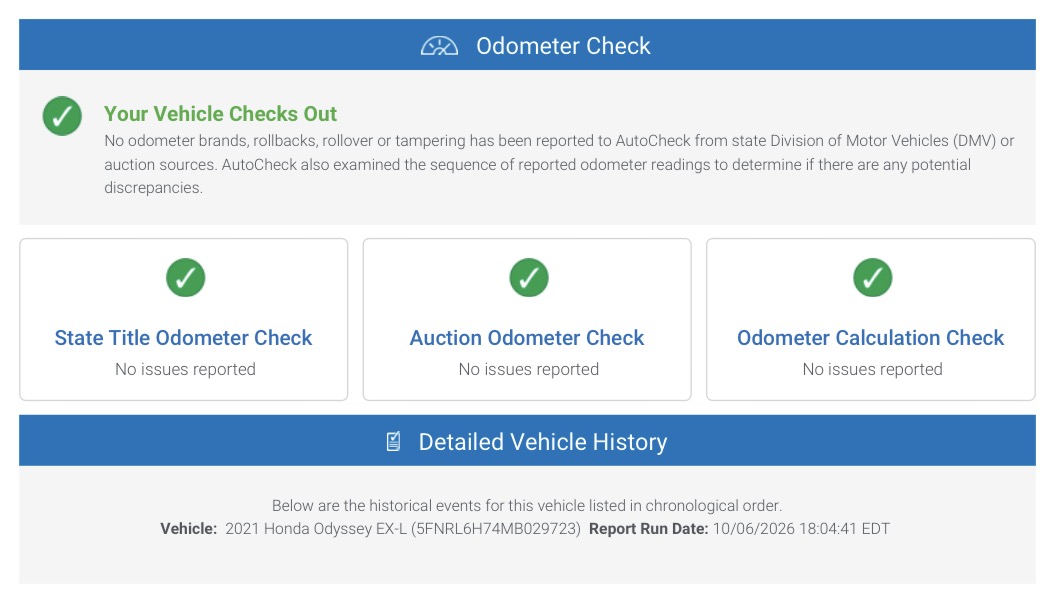 Used 2021 Honda Odyssey EX-L image 16