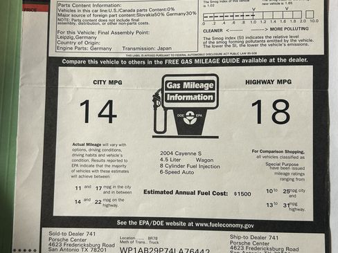 Used 2004 Porsche Cayenne S image 28