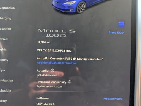 Used 2017 Tesla Model S 100D image 8
